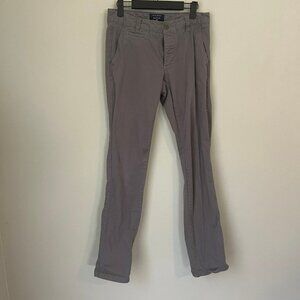 Scalpers Grey Slim Leg Chino Pants SZ 38
